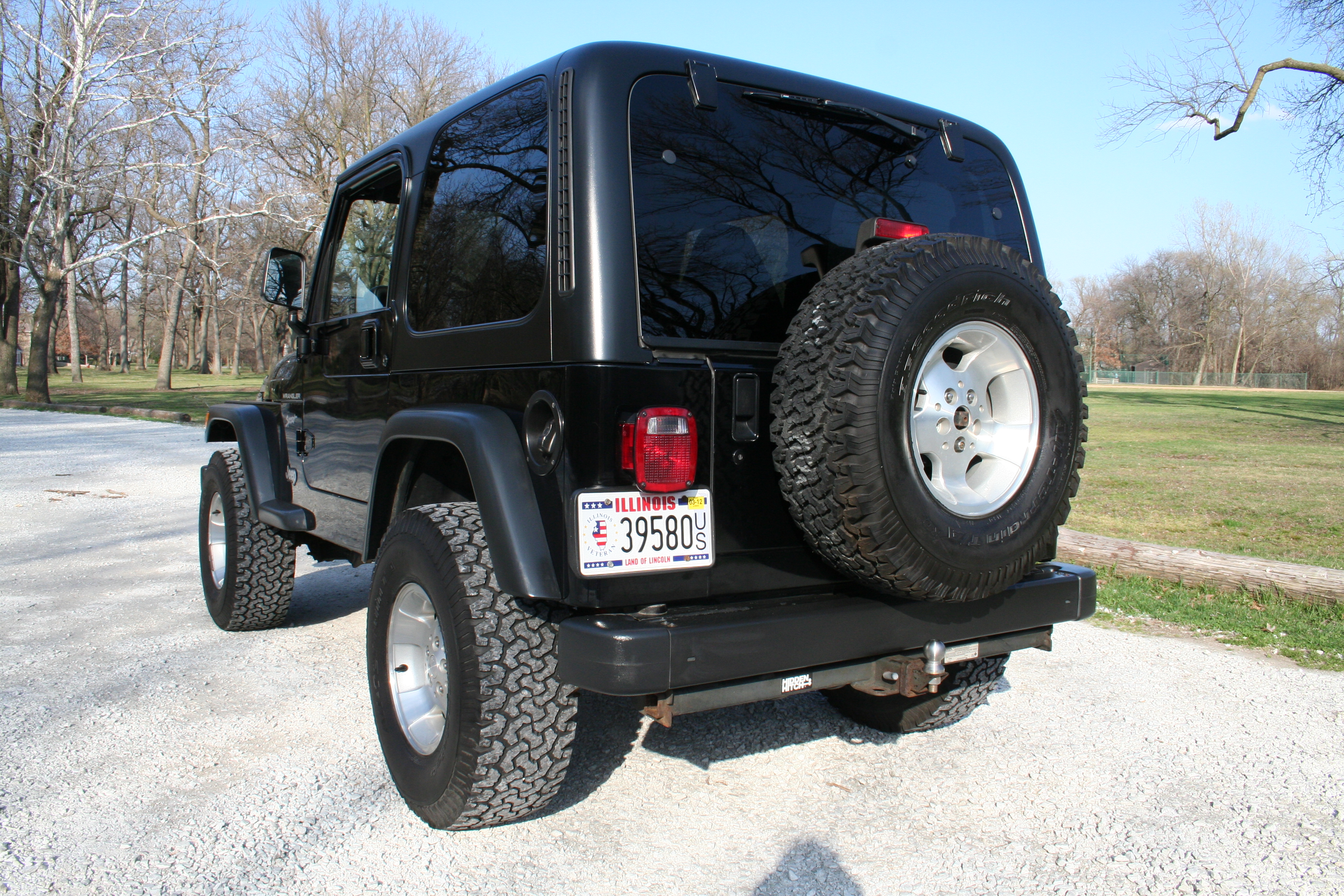 2002 Jeep Wrangler Back