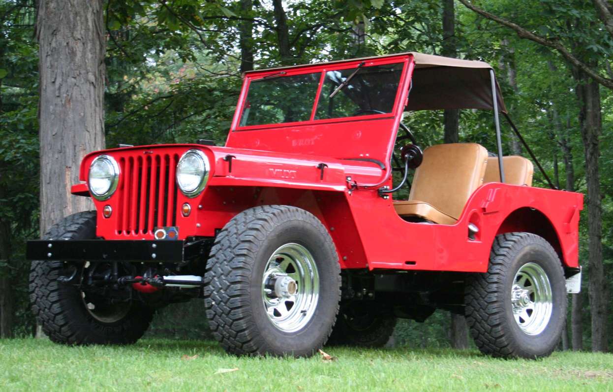 Dad's 1947 CJ2A